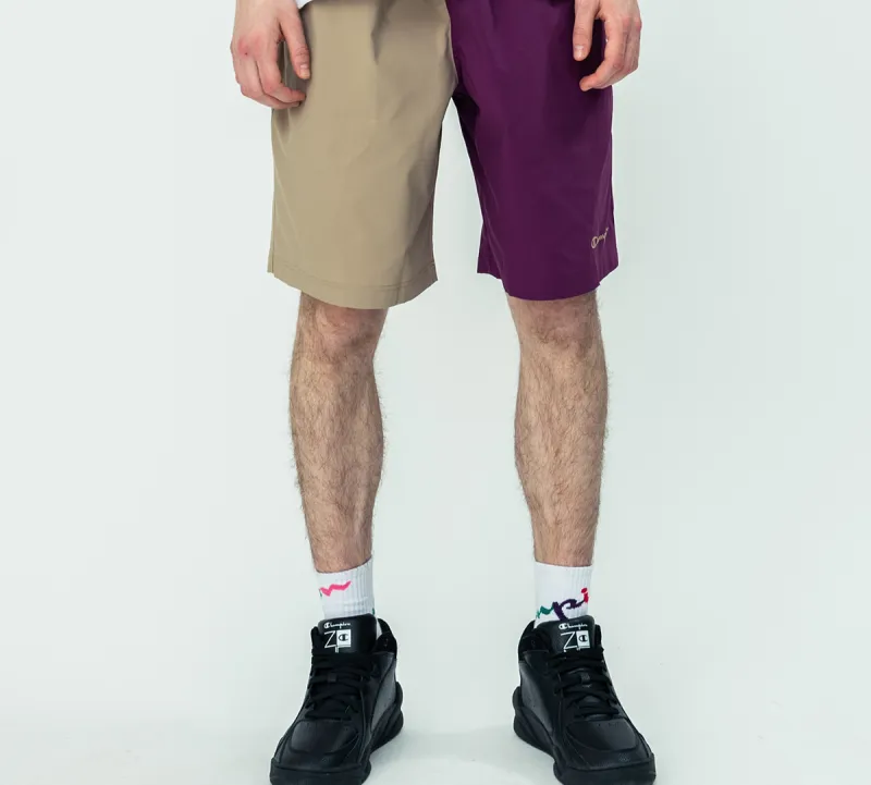 Champion Fitted Shorts Japan Version Men's Purple-1