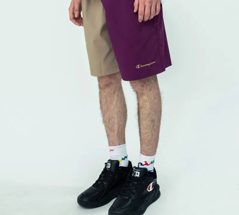 Champion Fitted Shorts Japan Version Men's Purple-2