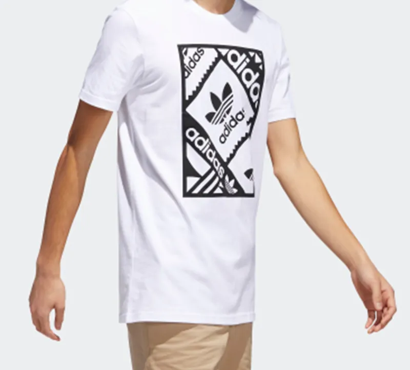 Adidas Originals T Shirt Men's White-4