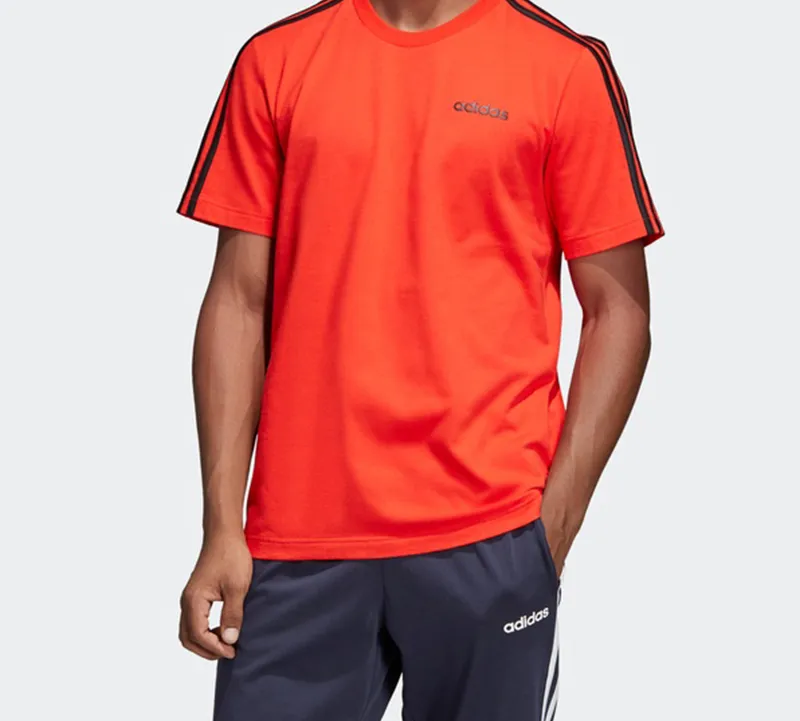 Adidas T Shirts Men Red-2