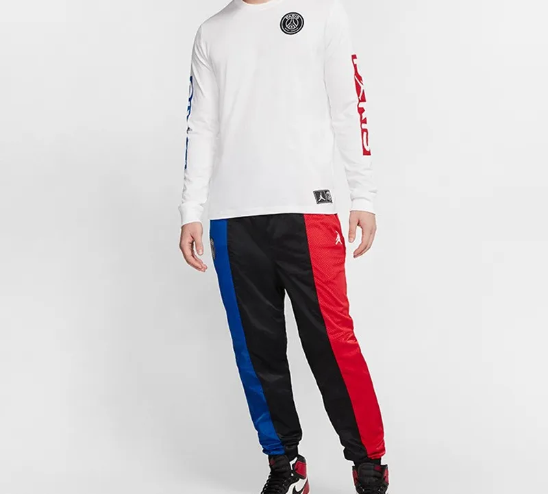 Jordan Paris Saint Germain T Shirts Men White-4