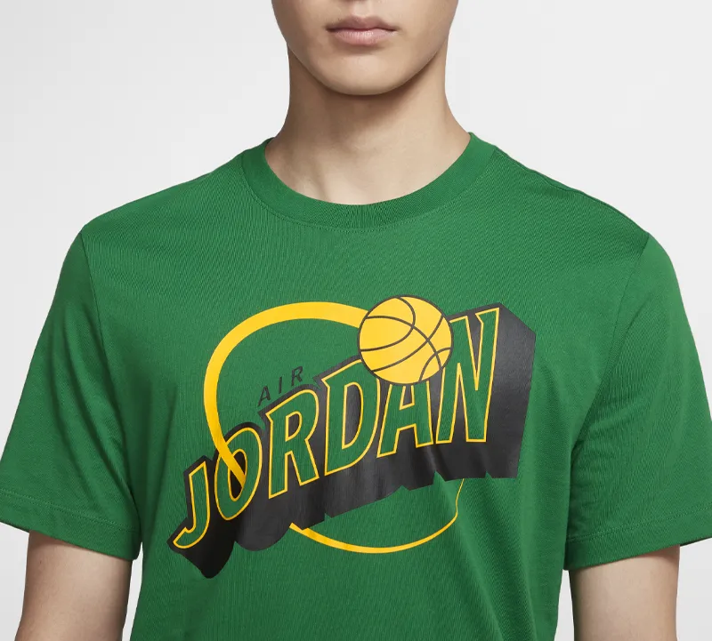 Jordan T Shirt Men's Pine Green-5