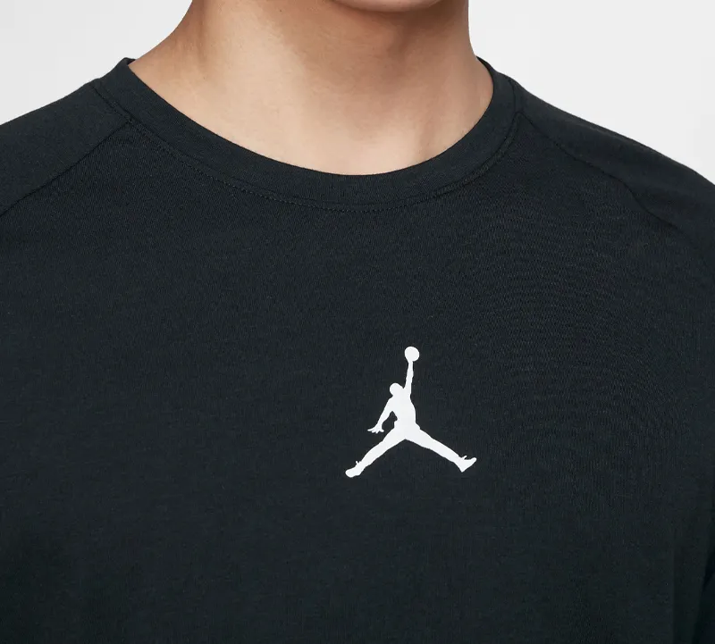 Jordan 23 Alpha Fitted T Shirts Men Black-4