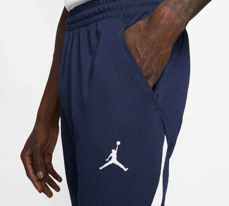 Jordan Knitted Sweatpants Men's Dark Blue White-5
