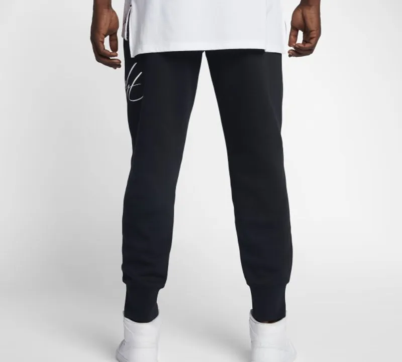 Jordan Knitted Sweatpants Men Black-2