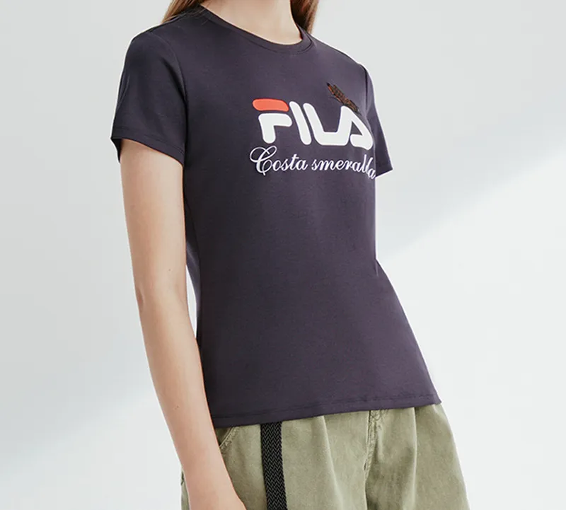FILA T Shirt Women's Legend Blue-3