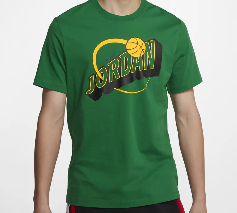 Jordan T Shirt Men's Pine Green-2