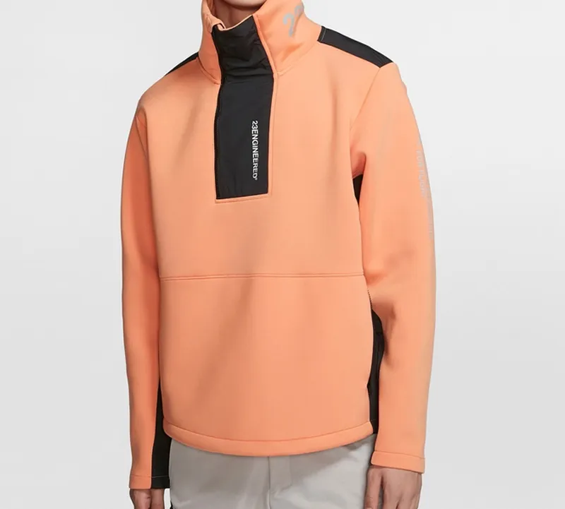 Jordan Sweatshirts Men Psychedelic Orange-2