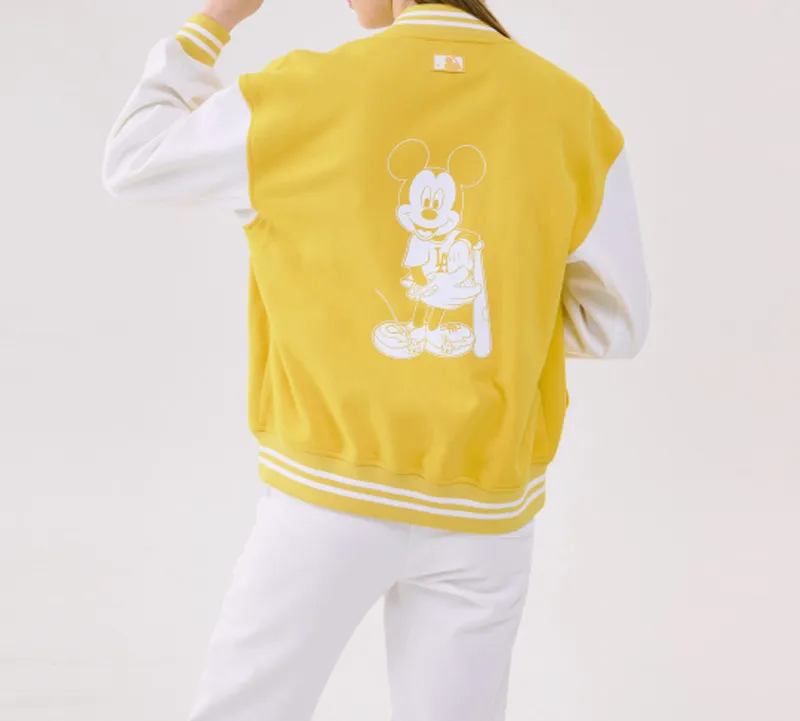 Disney X MLB X Disney Baseball Jerseys Unisex Yellow-3