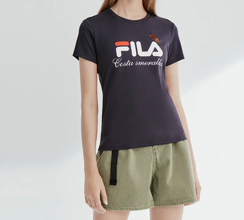 FILA T Shirt Women's Legend Blue-2