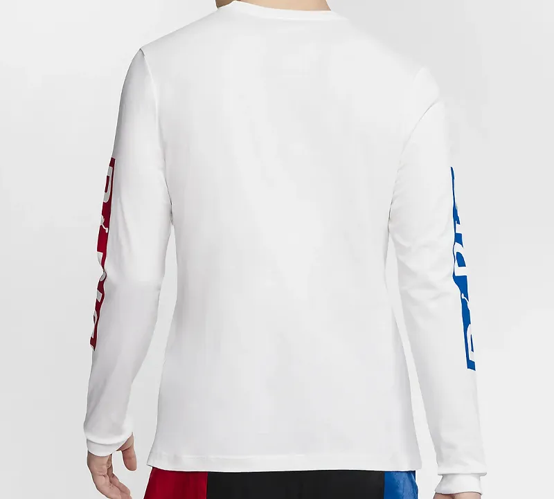 Jordan Paris Saint Germain T Shirts Men White-1