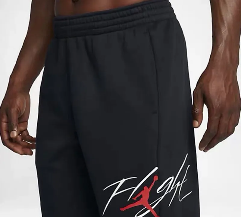 Jordan Knitted Sweatpants Men Black-5