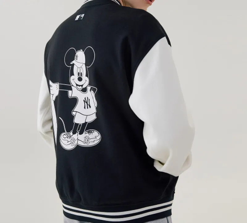 Disney X MLB X Disney Baseball Jerseys Unisex Black-3