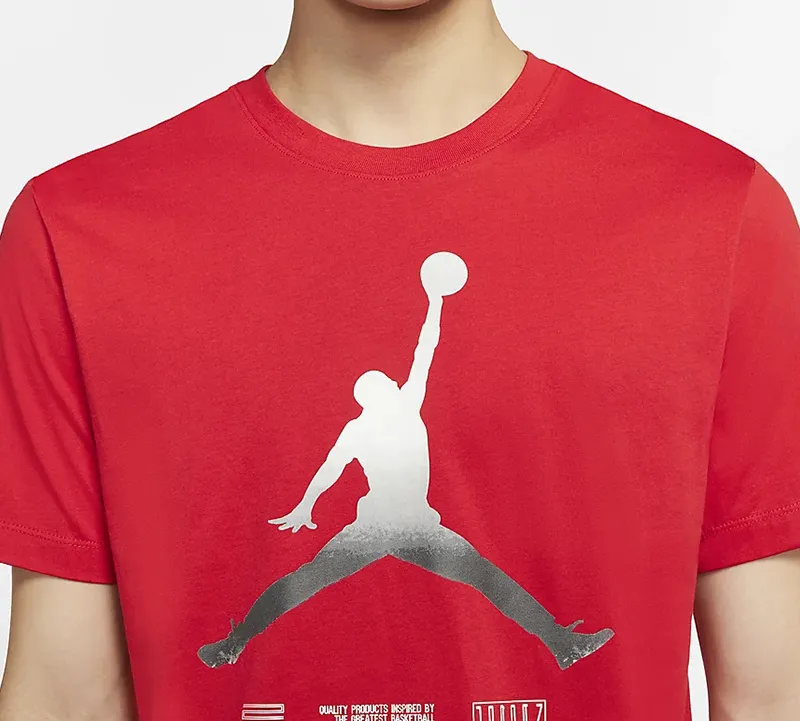 Jordan AJ11 T Shirts Men University Red-2
