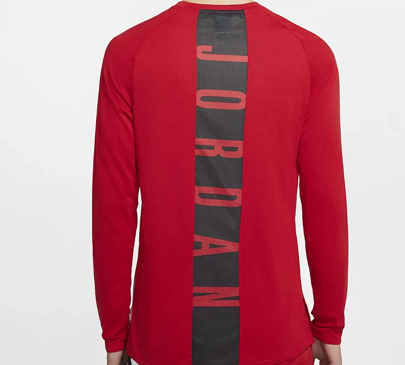 JORDAN Air JORDAN Alpha Dri Fit T Shirts Men Red-3