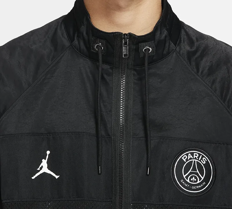 Jordan Paris Saint Germain Jackets Men Black-3