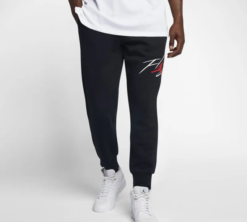 Jordan Knitted Sweatpants Men Black-1