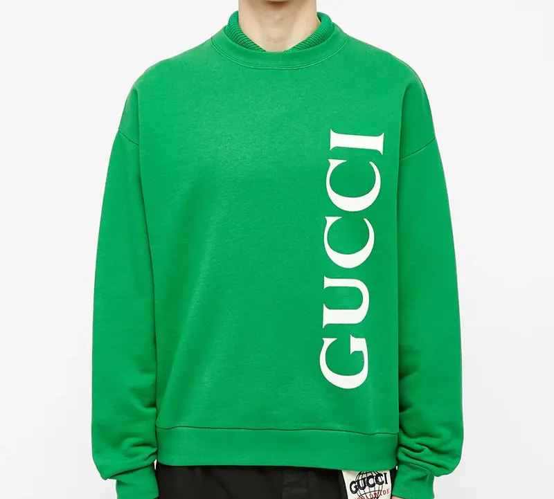 GUCCI Sweatshirts Men Green-1