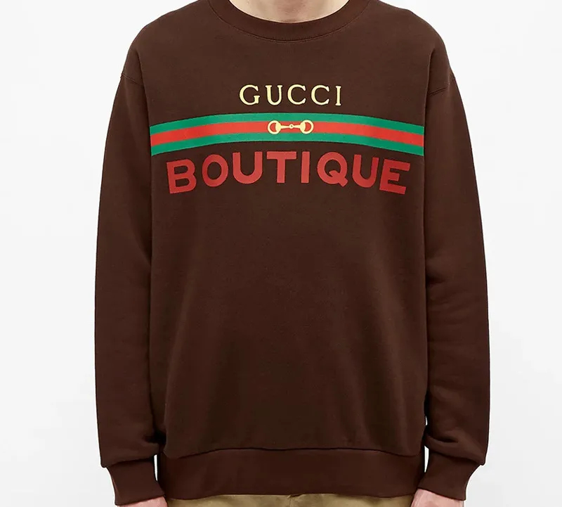 GUCCI SS20 Sweatshirt Men's Brown-4
