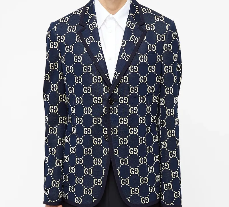 GUCCI Gg Jacquard Jacket-1