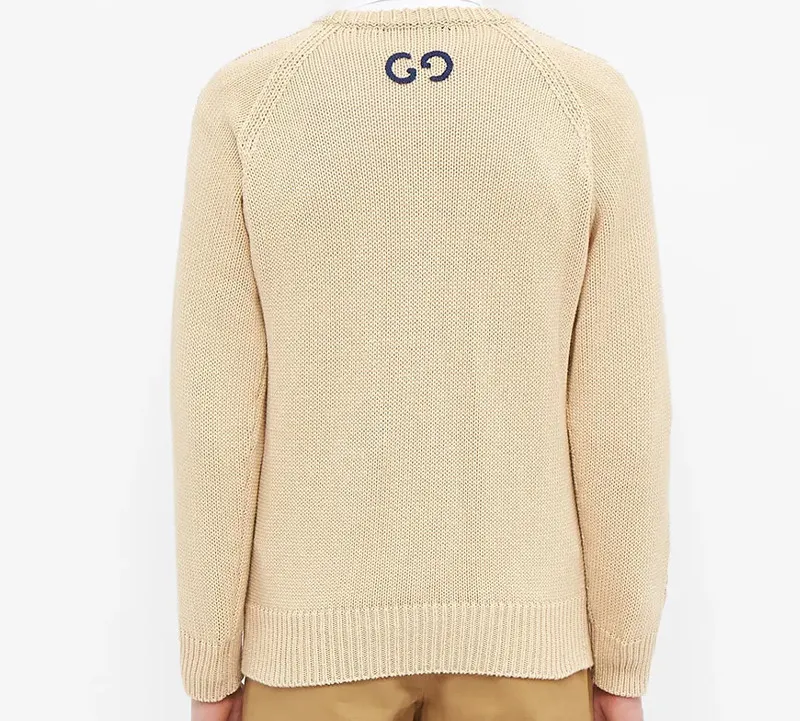 GUCCI Sweaters Men Light Beige-3