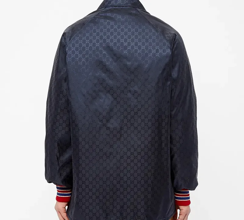 GUCCI Jackets Coats Men's Marine Blue-2