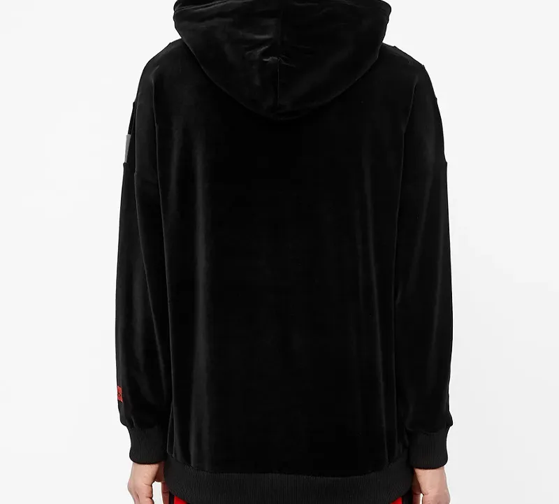 GUCCI Chenille Web Stripe Hoodie-3