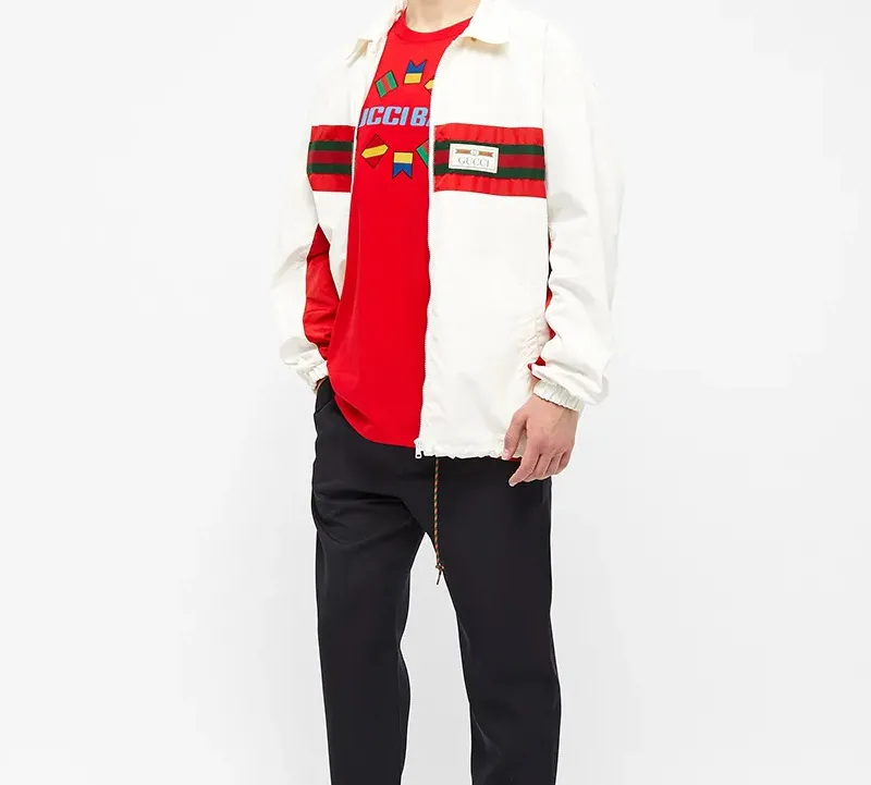 GUCCI T-Shirts Men Red-1