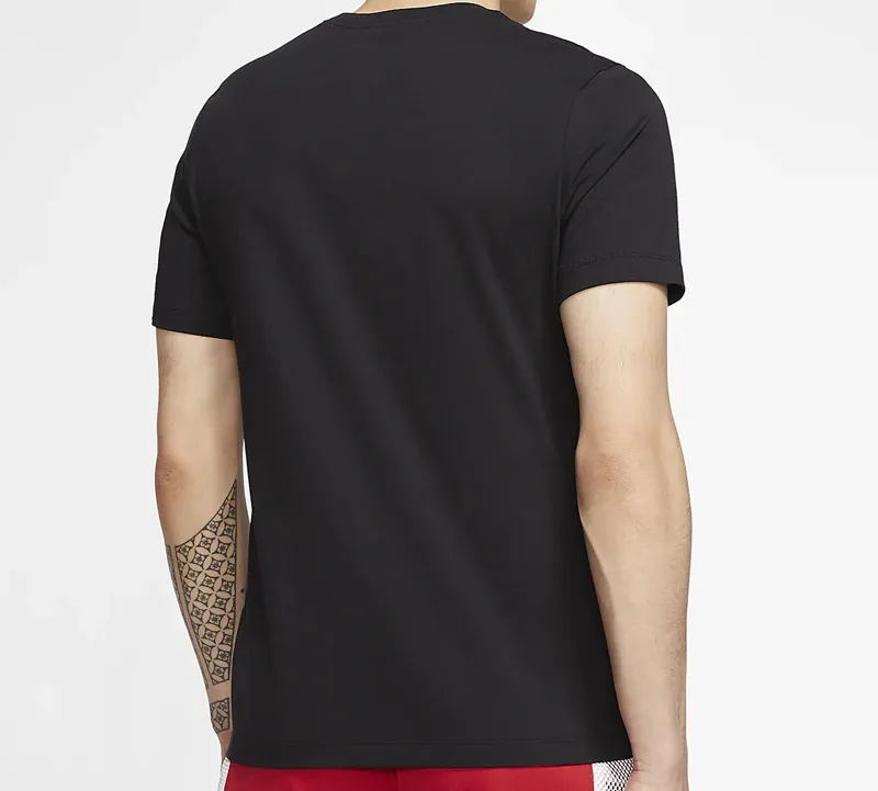 Jordan Set-in Sleeve T-Shirt Men's Black-3