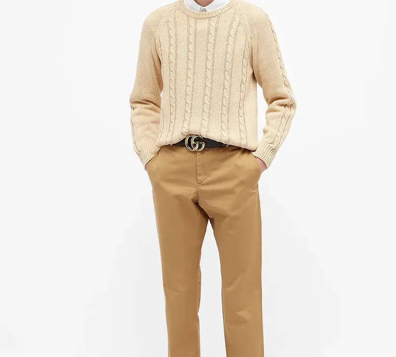 GUCCI Sweaters Men Light Beige-1