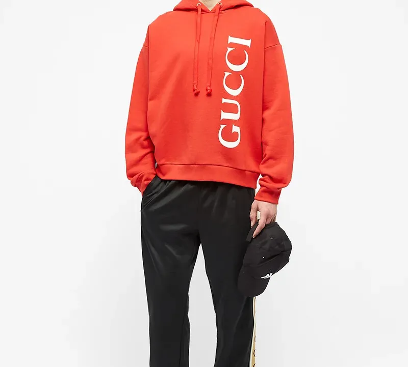 GUCCI Sweatshirts Men Red-3