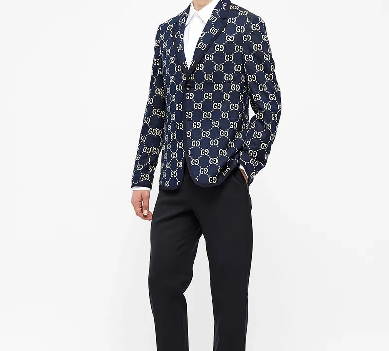 GUCCI Gg Jacquard Jacket-2