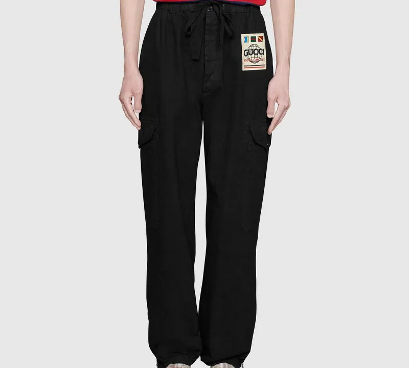 GUCCI Suit Trousers Men Black-1