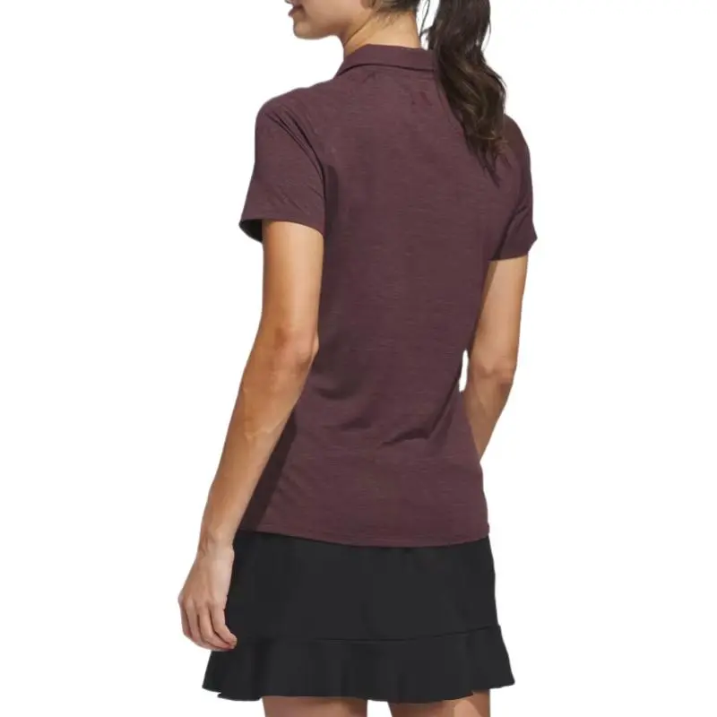 Adidas Free Shipping With AdiClub Ultimate365 Heathered Twistknit Polo Shirt-2