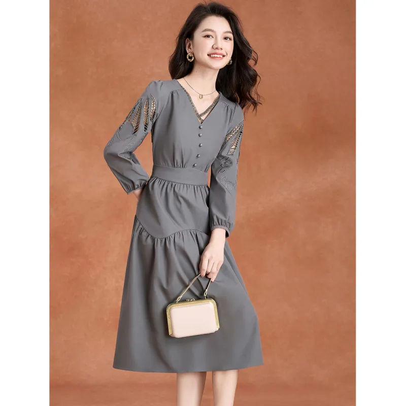 Mylan Long Sleeved Dress Women's-6