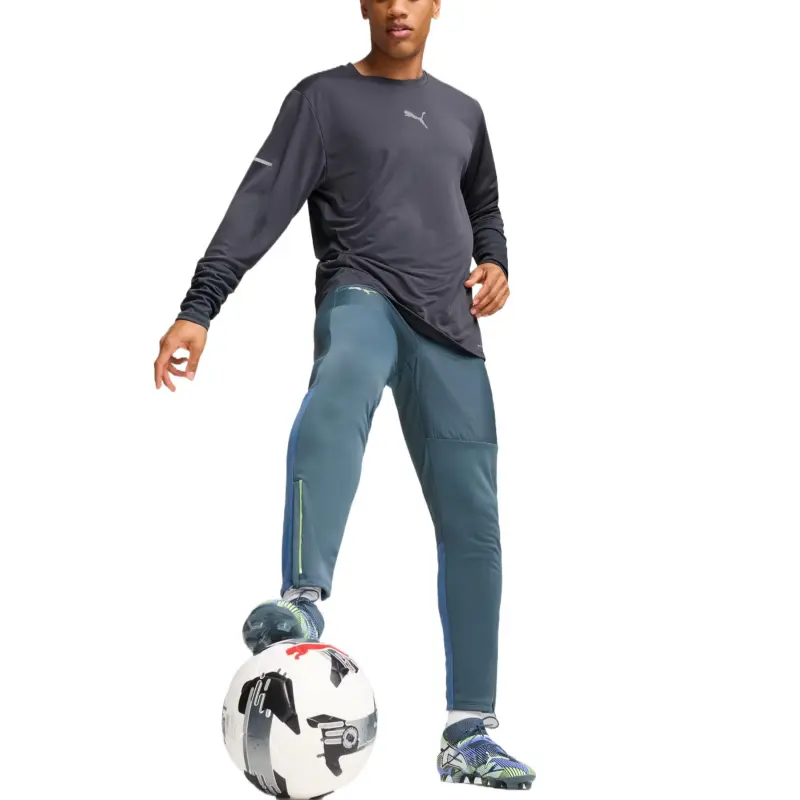 PUMA Individual Soccer Bottom Men's Sky Gray-4