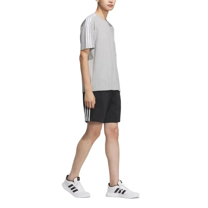 Adidas ESSENTIALS T Shirt Men's Gray-3
