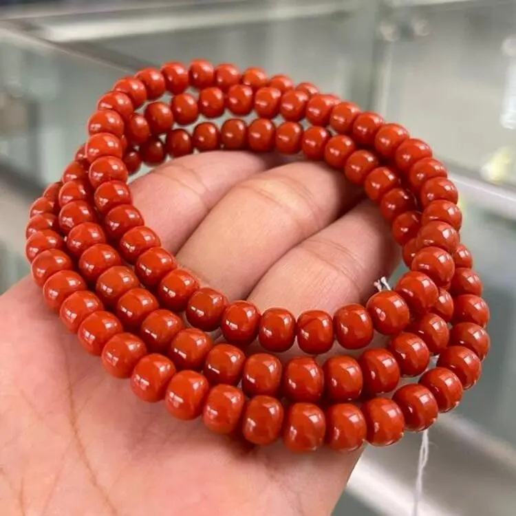 COUMILA South Red Agate Fine Jade Bracelets Unisex Brand New-3