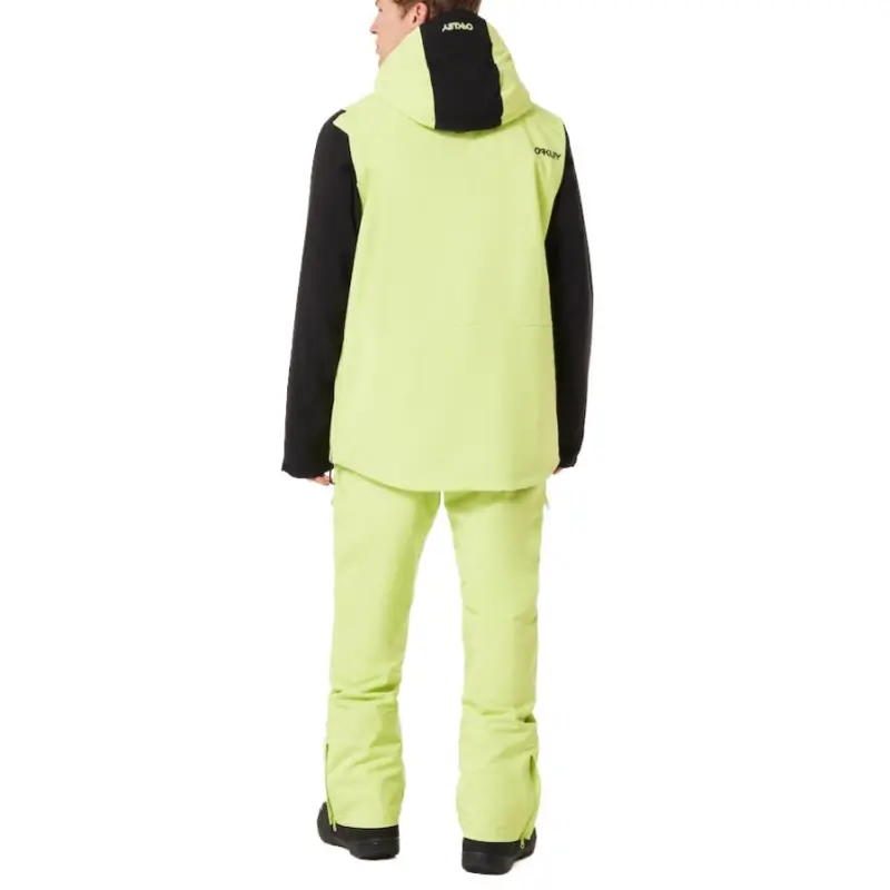 Oakley Tnp Tbt Insulated Anorak Jacket Men's Yellow Green-5