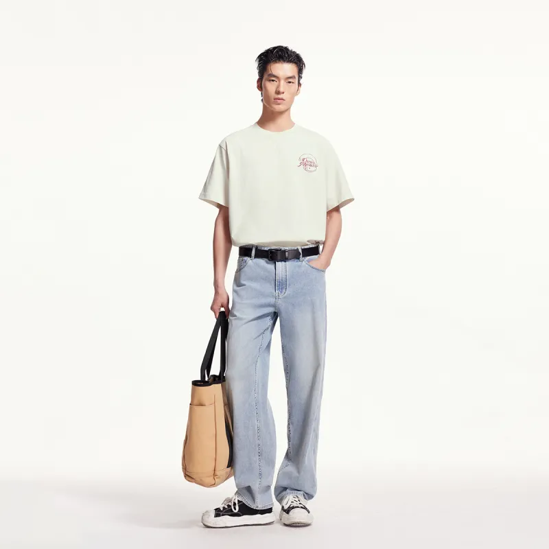 JACK&JONES T Shirts Men A05 Ivory-3
