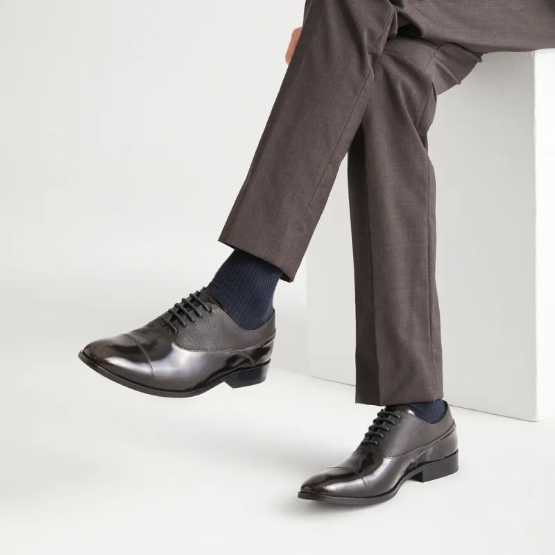 Clarks Process Series Dress Shoes Men's Dark Brown-5