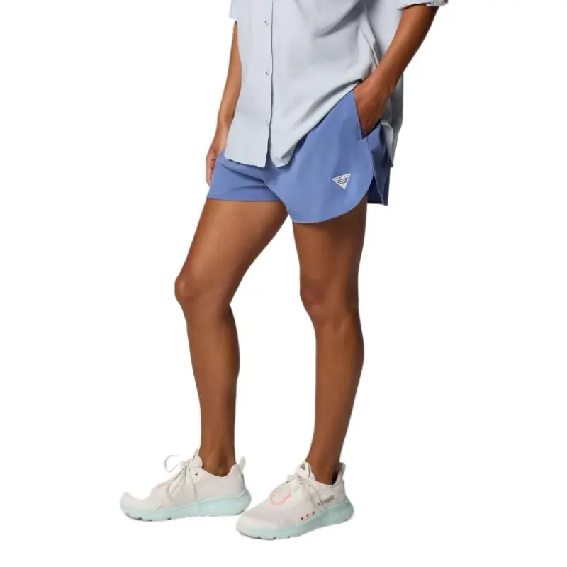 Columbia Windy Bay Omni-Wick Omni-Shade Casual Shorts Women's Bluebell-2