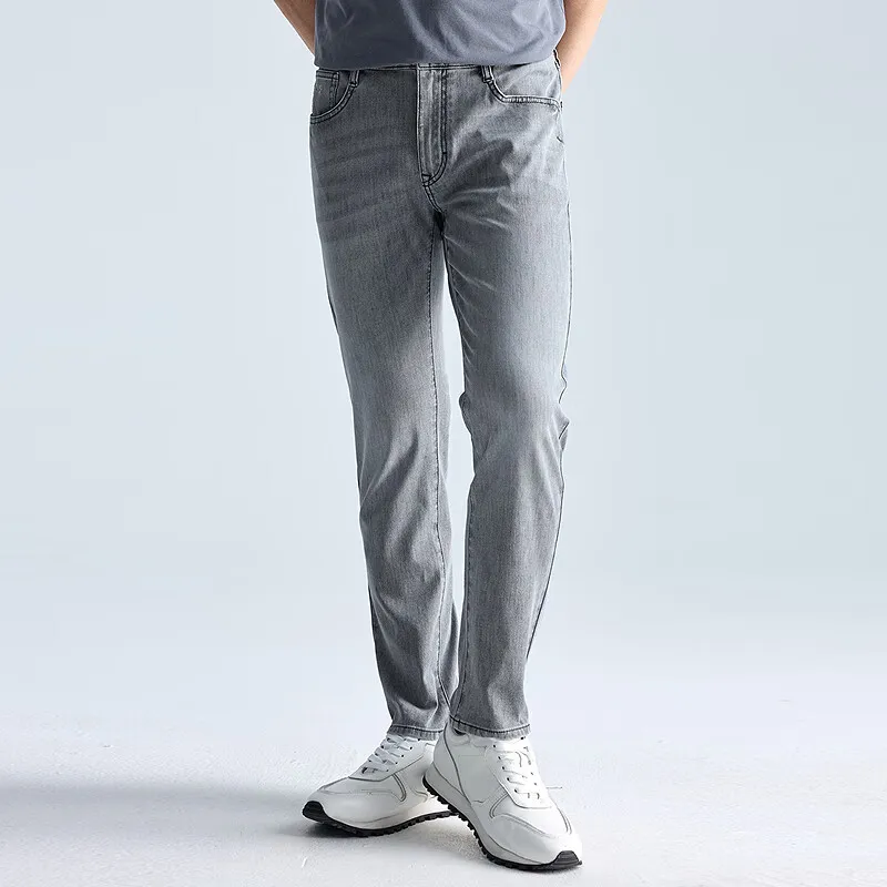 LESS IS MORE Jeans Men Gray-3