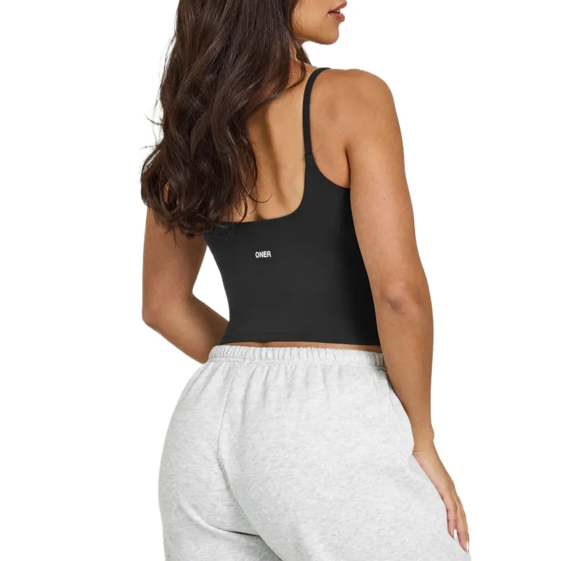 ONER ACTIVE Yoga Tank Top Women's Soft Black-1