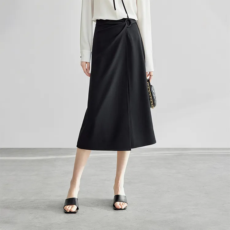 SENTUBILA Casual Long Skirts Women's-7