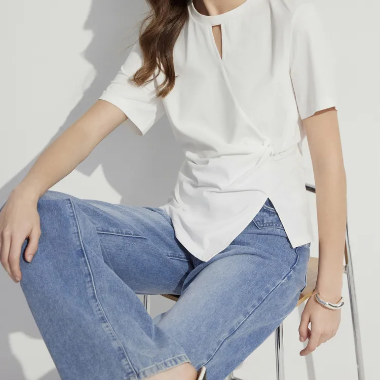 ELLE T Shirts Women's-4
