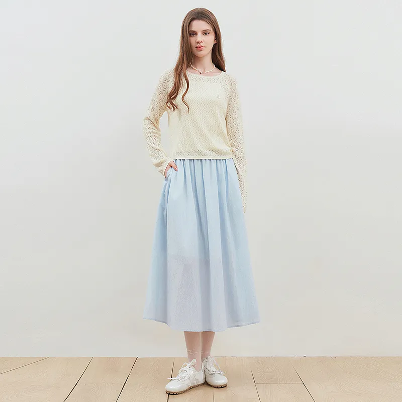 LEDIN Knitwear Women's Sweet Corn Yellow-3
