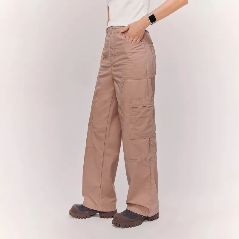 NO ONE ELSE SS24 Casual Pants Unisex Gray Pink-3