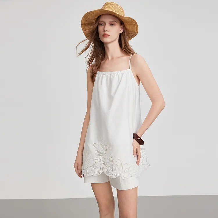 ELLE Shirts Women's White-5