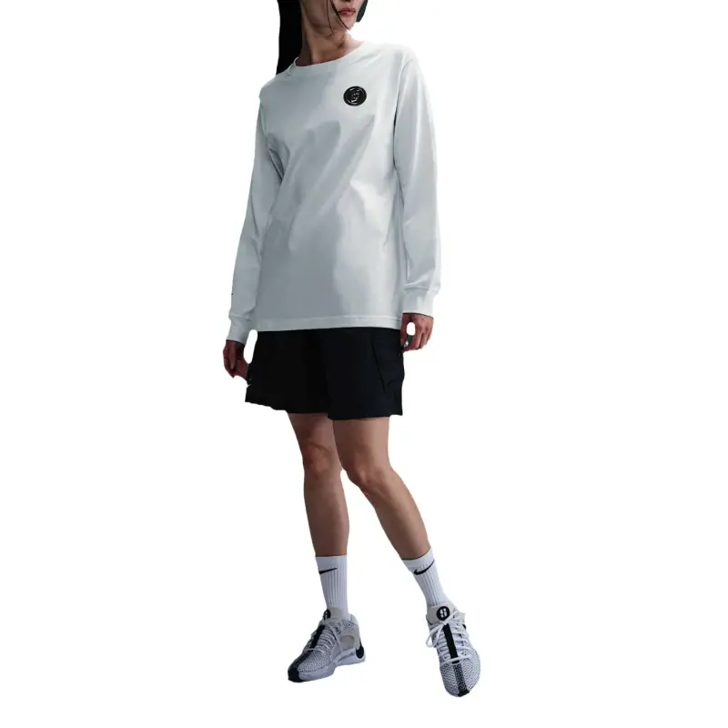 Nike T Shirt Women's Summit White-4